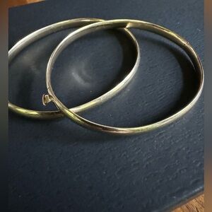 14k gold bangles